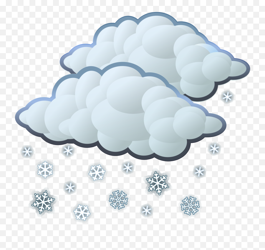 Snow Svg Weather Icon Transparent Png - Snowy Clipart Emoji,Snowing Emoticon
