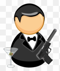 Secret Agent - James Bond Handout Emoji,Sherlock Holmes Emoji