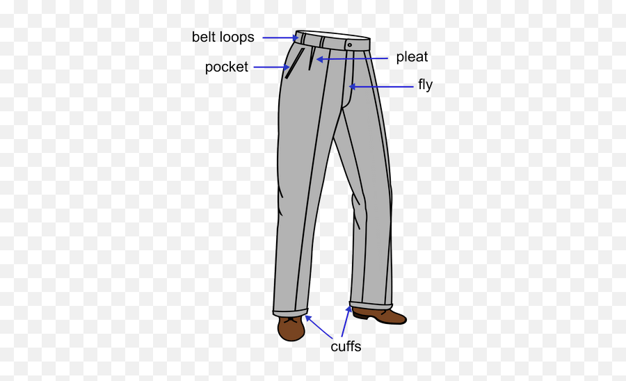 Jean Drawing Trouser Transparent Png - Trousers Parts Emoji,Emoji Pants For Guys