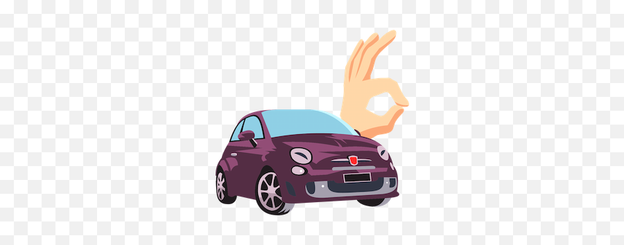 Like Emoji - Fiat 500,Car Emoji