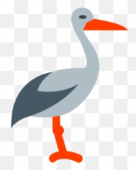 Stork Icon - Icon Emoji,Stork Emoji