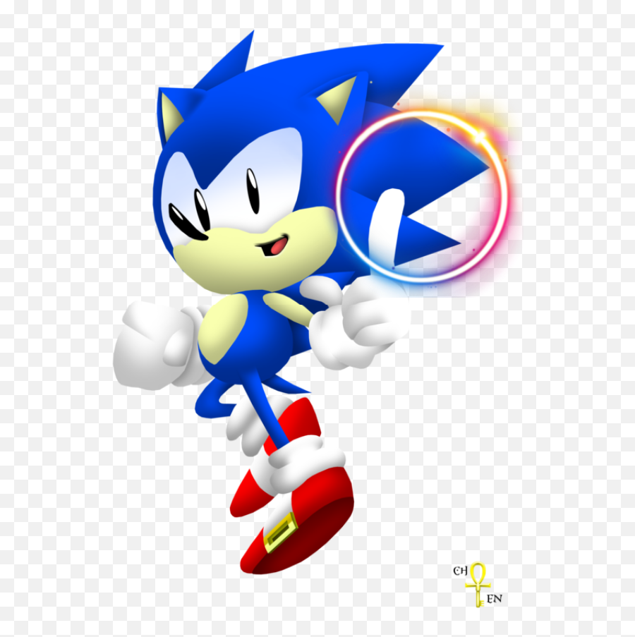 Toei Sonic - Cartoon Emoji,Sonic The Hedgehog Emoji