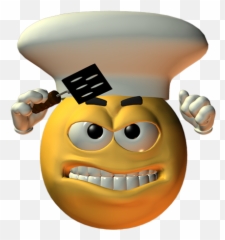Weekend Chef Smiley - Smiley Chef Emoji,Siren Emoji