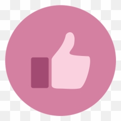 Thumb Thumbs Up Finger - Thumbs Up Pink Png Emoji,Clock Emoji