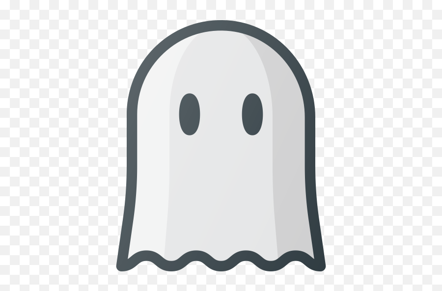 Ghost Spooky Icon - Ghost Icon Emoji,Snapchat Emoji Ghost