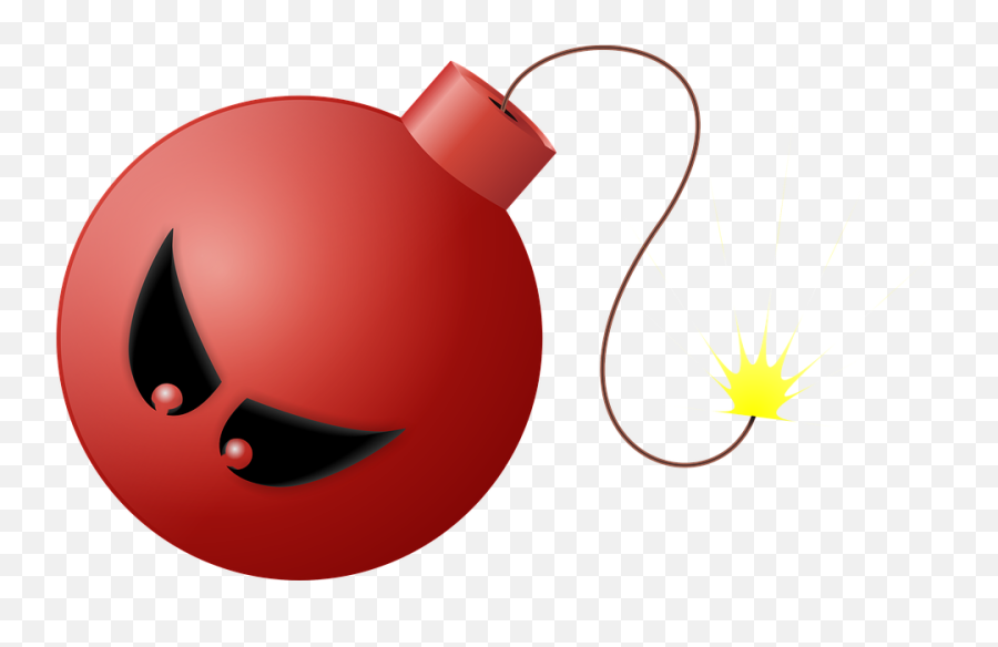 Bomb Explode Anger - Bombe Rouge Emoji,Bomb Emoji