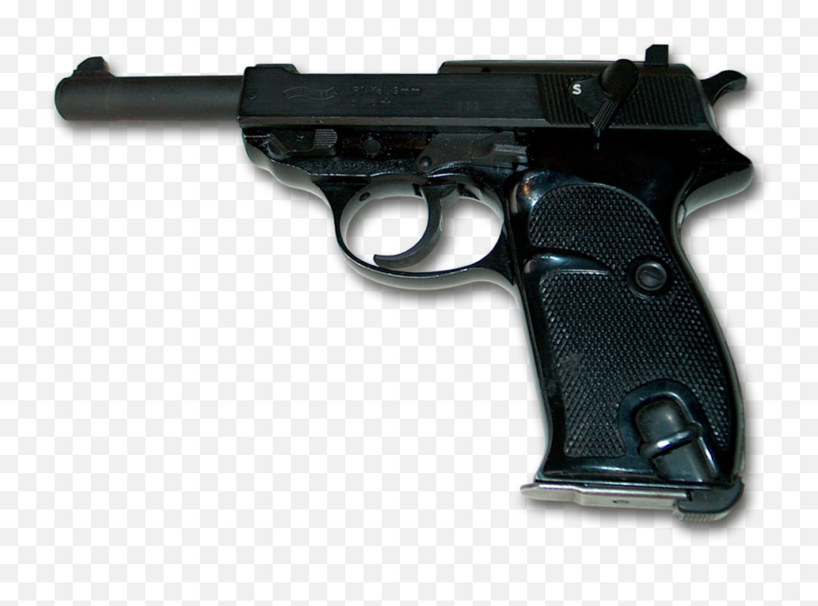 Pistole P1 Nobg - Walther P38 Emoji,Gun Emoji Change
