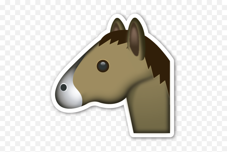 Horse Face Horse Emoji,Horse Emoji free transparent emoji