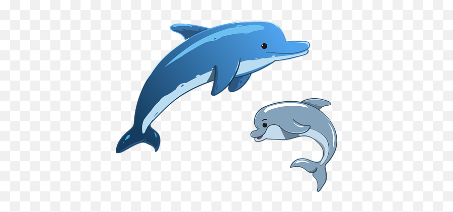 Free Mummy Mother Illustrations - Cartoon Picture Of Dolphin Emoji,Dolphin Emoticon