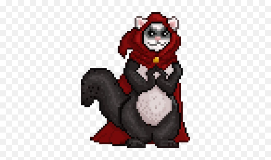 Nefarious Ferret - Cartoon Emoji,Ferret Emoticon