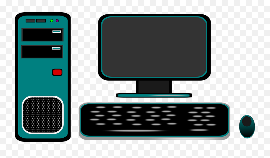 Computer Monitor Desktop - Computer Emoji,Emojis For Google Keyboard