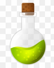 Poison Potion Clipart - Potion Bottles Clipart No Background Emoji,Potion Emoji