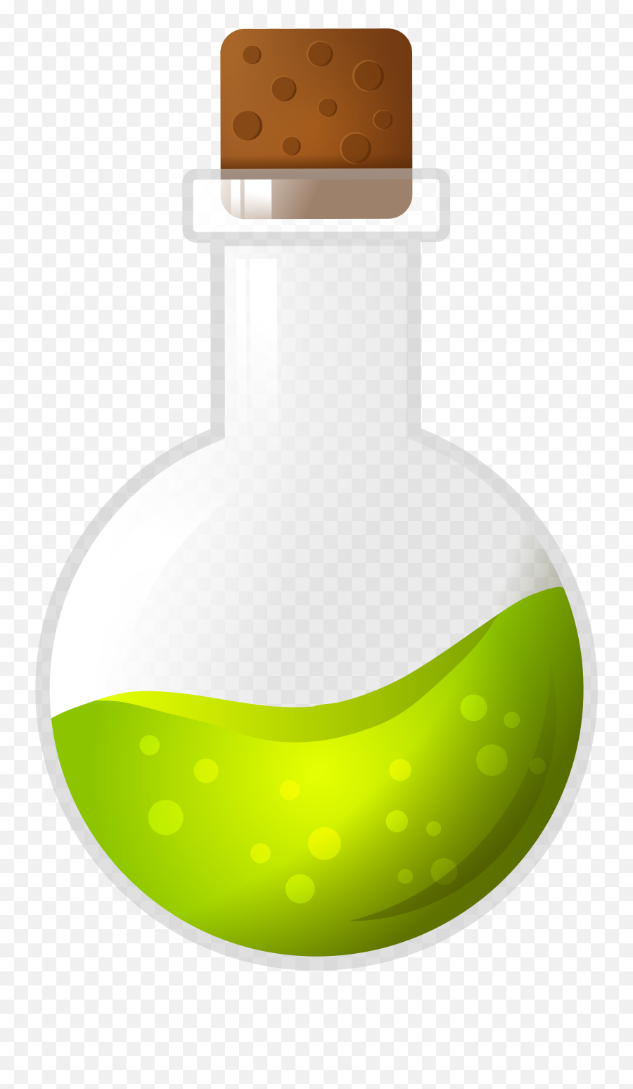 Poison Potion Clipart - Potion Bottles Clipart No Background Emoji,Potion Emoji