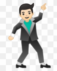 Noto Emoji Pie 1f57a 1f3fb - Danse