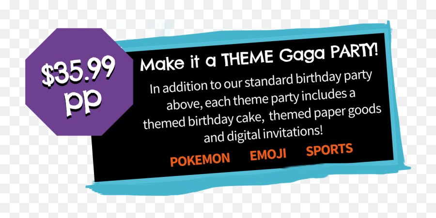 Gaga Theme Birthday Party The Gagasphere - Alli Sports Emoji,Emoji Cake Party