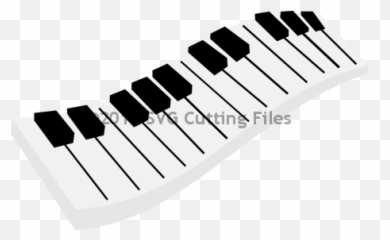 Miscellaneous SVG Files for Sure Cuts A Lot SCAL - Musical Keyboard Emoji