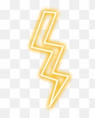 Rayo Neon Yellow Neonspiral Neonlights - Png Emoji