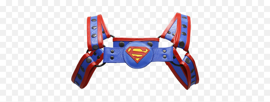 Superman Leather Harness - Superman Emoji,Whips And Chains Emoji