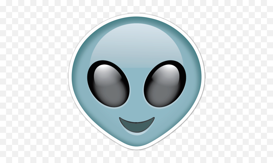 Car U0026amp Motorbike Stickers Extraterrestrial Alien - Happy Alien Emoji,Motorbike Emoji