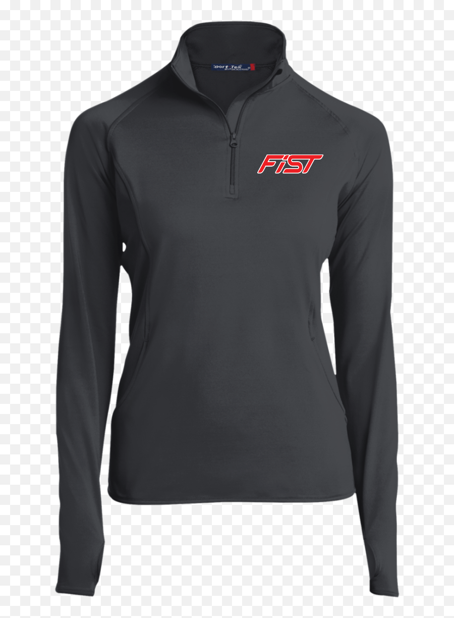 Ladiesu0027 Ford Fiesta St Fist 12 Zip Performance Pullover Ebay - Sweater Emoji,100 Emoji Sweater