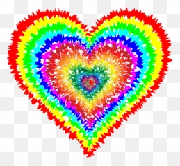 Tie Dye Love Heart Hd Png Download - Tie Dye Png Emoji,Tie Dye Emoji