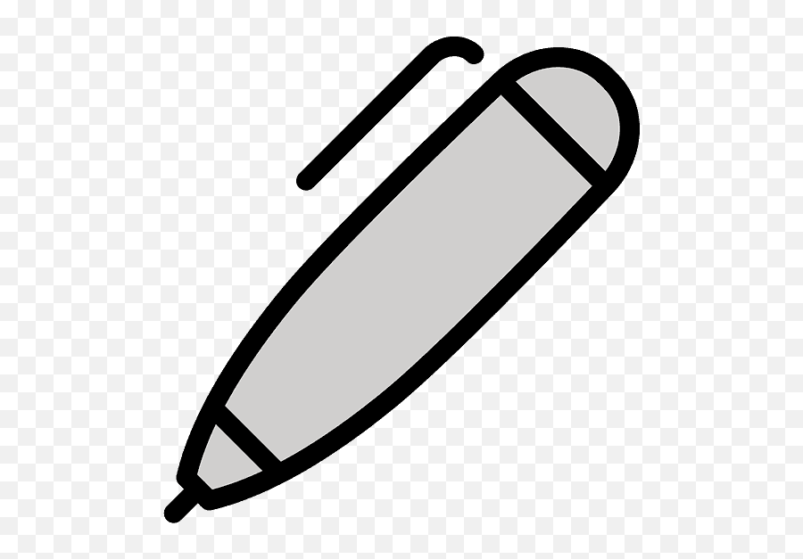 Pen Emoji Clipart - Pennello Disegno Png,Pen Emoji