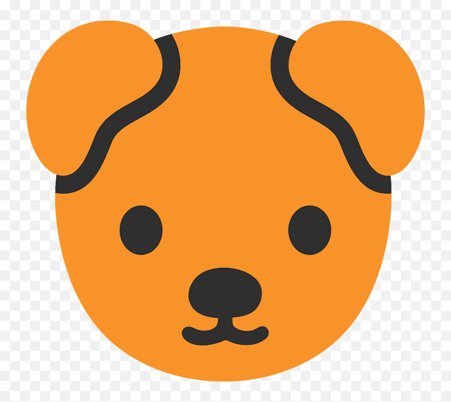 Dog Face Emoji Clipart - Dog Face Emoji,Emoji Dog