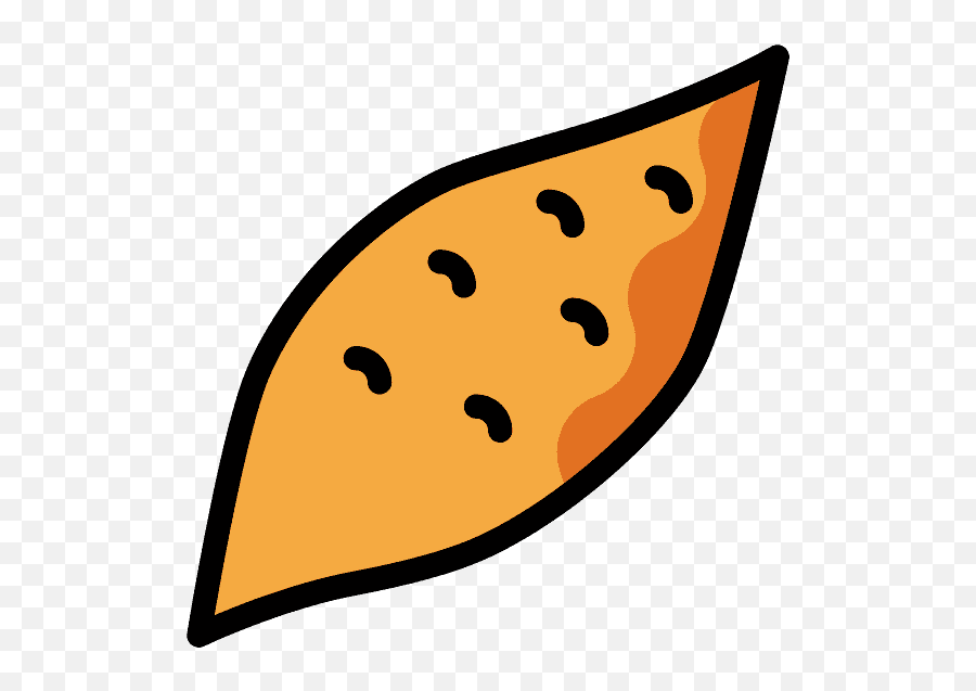 Roasted Sweet Potato Emoji Clipart - Language,Yam Emoji