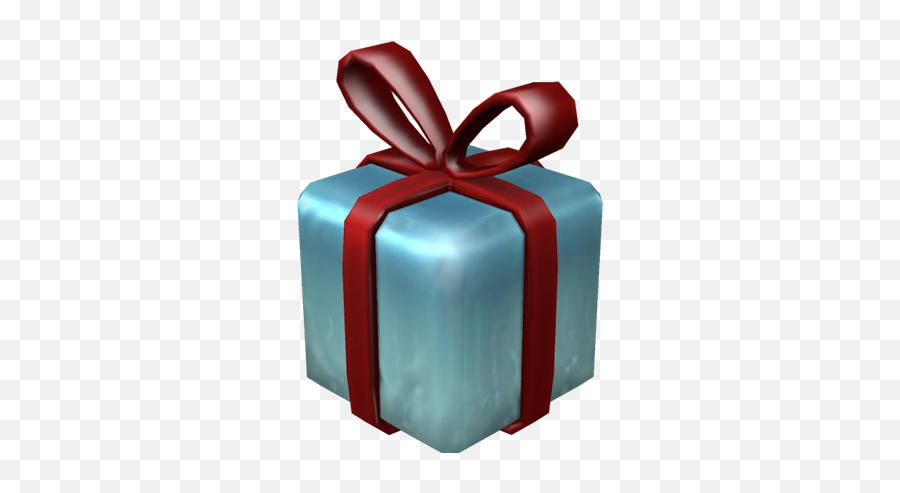 Wobbly Gift Of Mostly Teal - Blue Present Lumber Tycoon 2 Emoji,Gift Emojis