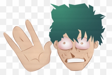 Deku As Cursed Emoji - Sign Language