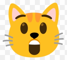 Emoji Mashup Bot on Twitter astonished angry - cat u003du2026 Happy
