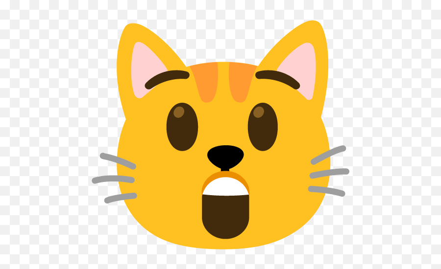 Emoji Mashup Bot On Twitter Astonished Angry - Cat U003du2026 Happy,Pog Emoji