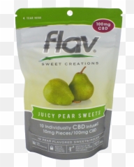 Flav Cbd Hard Candy 100mg - 3 Options Blis European Pear Emoji,Sweets Emoji