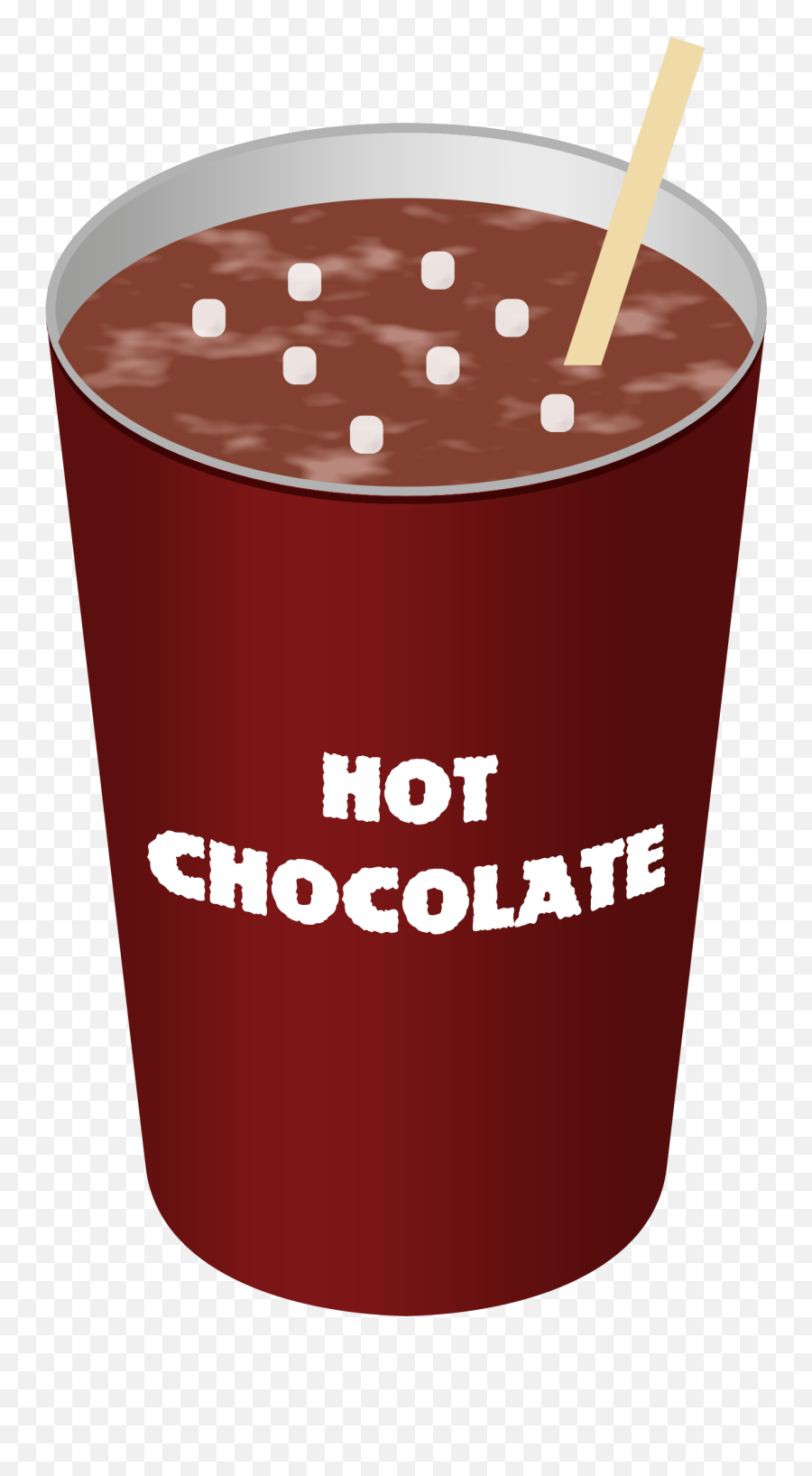 Hot Chocolate Vector Clipart Image - Clipart Of Hot Chocolate Emoji,Facebook Cake Emoji