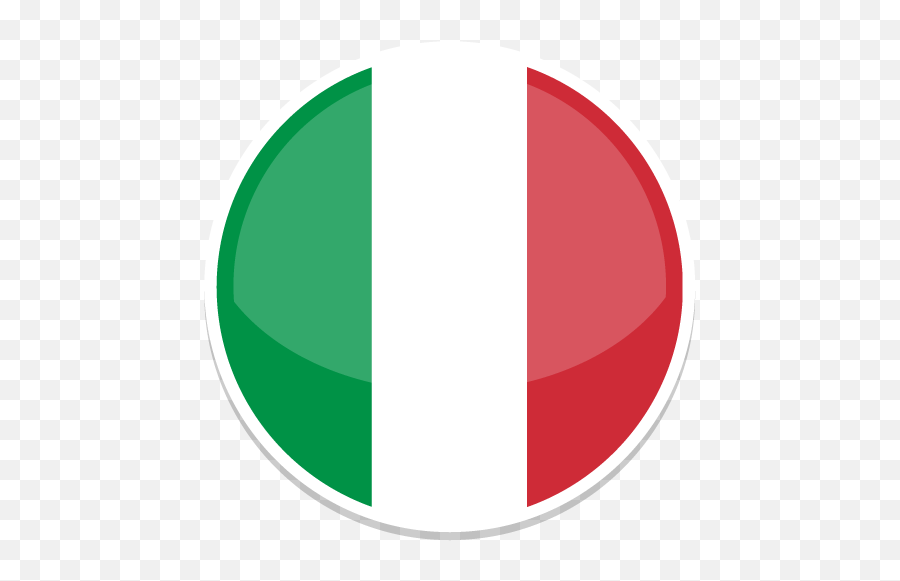 Italy Icon - Italian Flag Round Png Emoji,Italian Flag Emoji