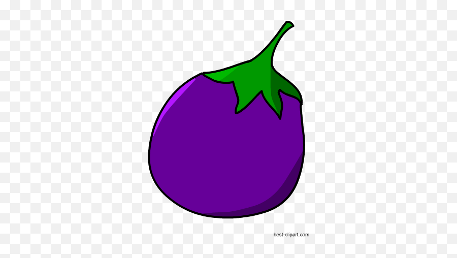 Free Vagetables Clip Art - Eggplant Emoji,Eggplant Emoji Transparent Background
