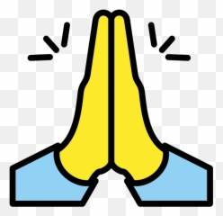Palms Up Together - Folded Hands Emoji