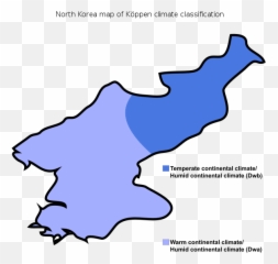 North Korea Map Of Köppen Climate - Koppen Climate Classification Korea Emoji,North Korea Emoji