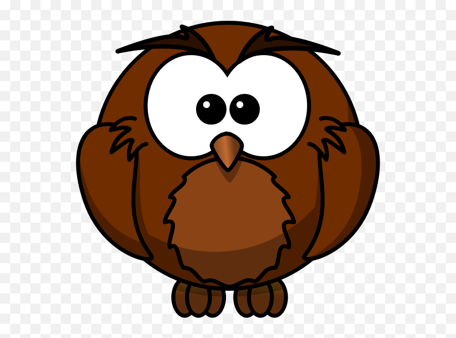 Wise Owl - Transparent Background Cartoon Owl Clipart Emoji,Cardinal Bird Emoji