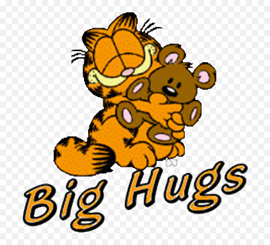 Big Hug Clipart 2 Clipart Station - Garfield And Pooky Emoji,Emoticon Hugs