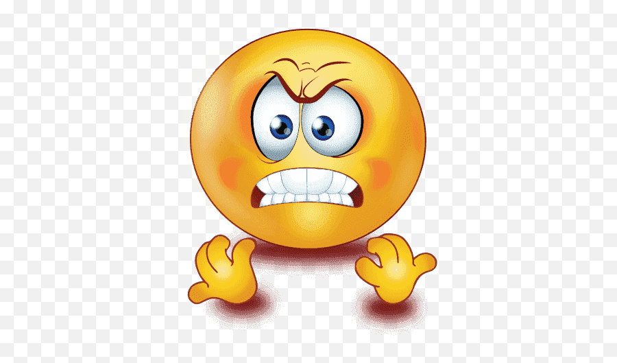 Gradient Angry Emoji Background Png Png Mart - Rage Eyes Emoji,Angry Emoji