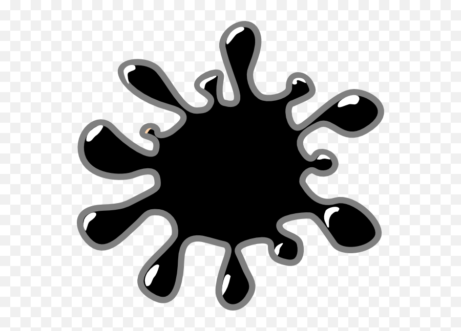 Free Slime Clipart Black And White - Slime Clipart Black And White Emoji,Emoji Slime