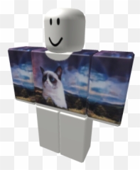Grumpy Cat Mountain Pullover - Fire Force Roblox Emoji
