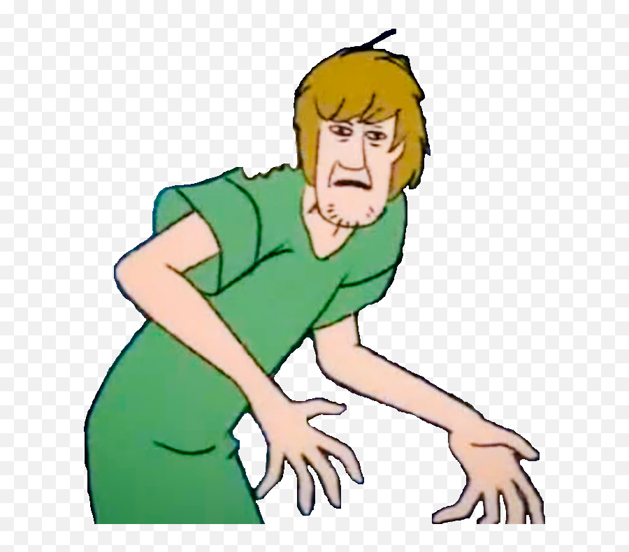 Shaggy Face Clipart Png Download - Zoomed In Face Memes Shaggy Png Emoji,Ahegao Emoji