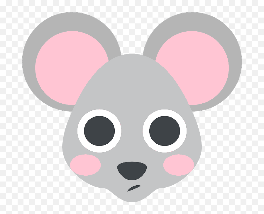 Mouse Face Emoji Clipart - Mouse Face Png,Rat Emoji