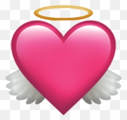 Emoji Emotion Love Cute Heart Wings Freetoedit - Emoji Angel Png,Heart Emotion