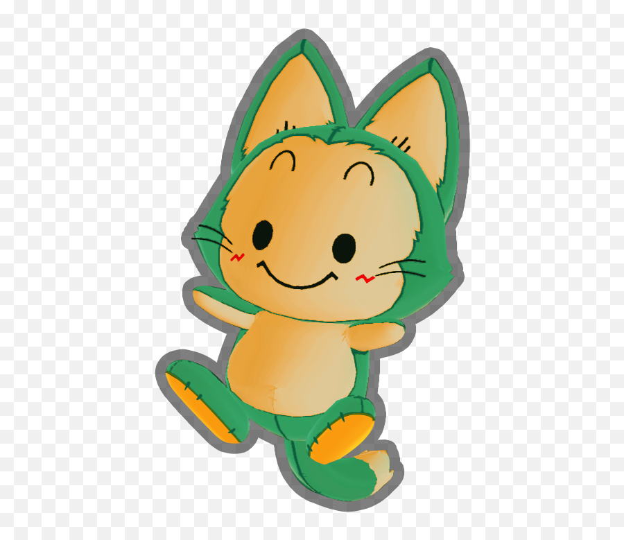 Cc Mascot Puar Render Dragon Ball Xenoverse 2png - All Xenoverse 2 Mascots Emoji,Dragon Emoji Png