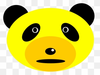 Free Unhappy Sad Vectors - Giant Panda Emoji,Shocked Emoji
