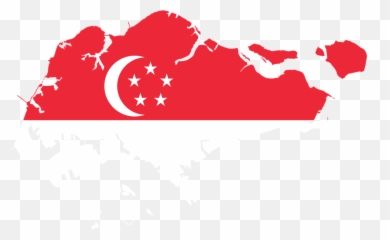 Borders Country Flag - Singapore Map Vector Png Emoji