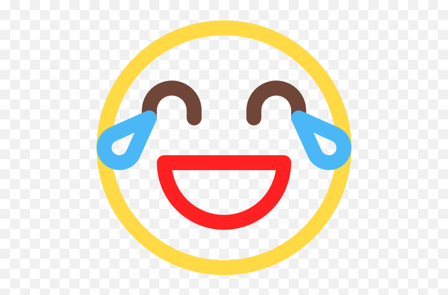 Laughing - Smiley Emoji,Snowing Emoticon